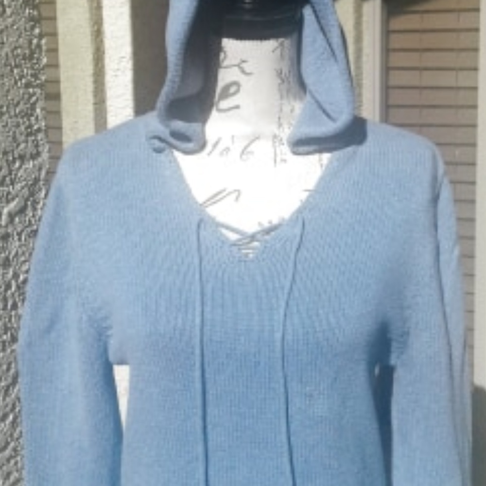 American Eagle Retro-Grunge Sweater Hoodie Size L - Picture 6 of 8